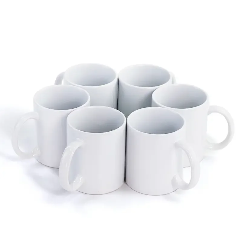 11オンスの昇華プリント用無地のセラミックマグカップ。2個、 - Sublimation Mug White のレビューと価格