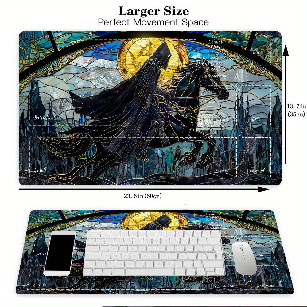 マジックプレイマット カードゲームマット ゾーン付き カラー - Door Mat Blank のレビューと価格