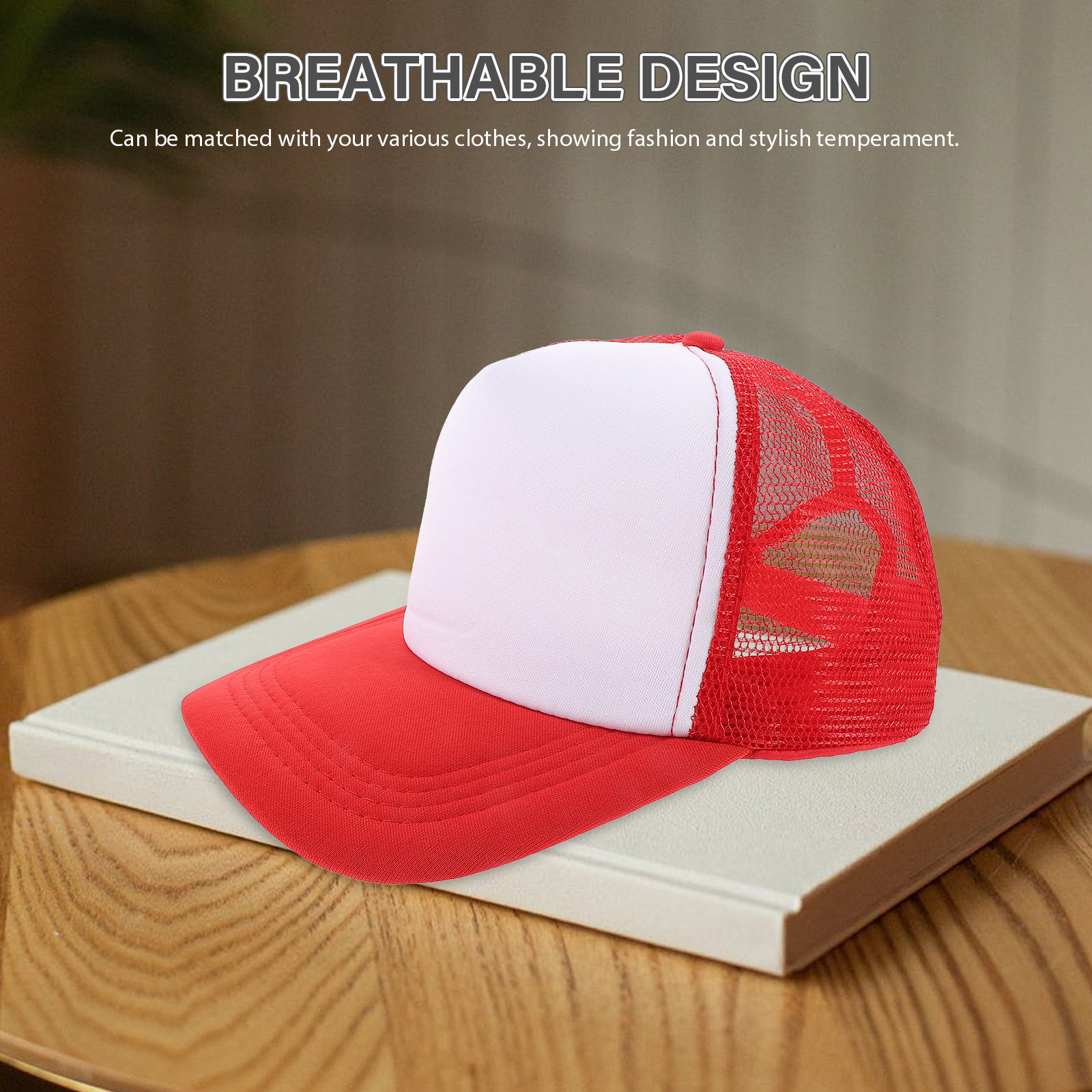 10個入り、無地の野球帽、メッシュ素材、昇華プリント対応、D - Hat Sublimation Blank のレビューと価格