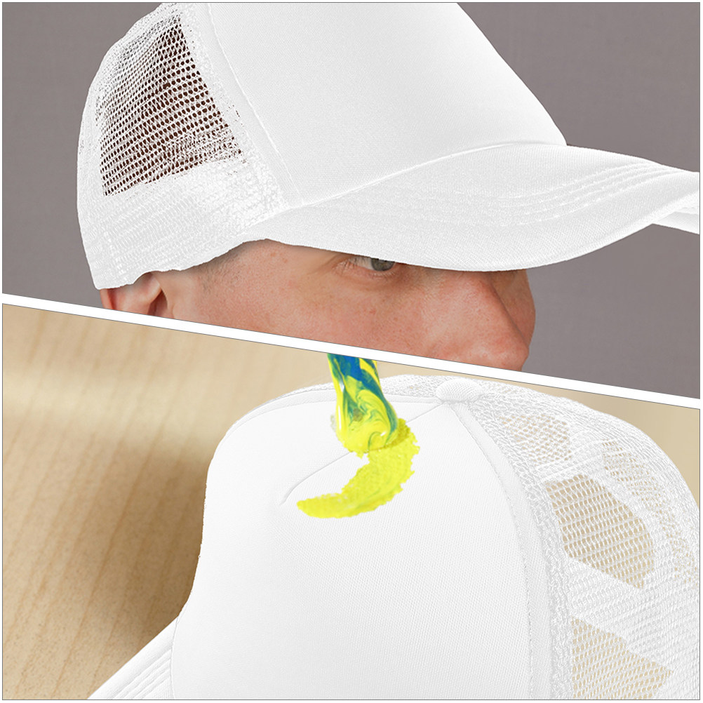 昇華プリント用の無地メッシュ野球帽5個入り。DIYで熱転写加 - Hat Sublimation Blank のレビューと価格
